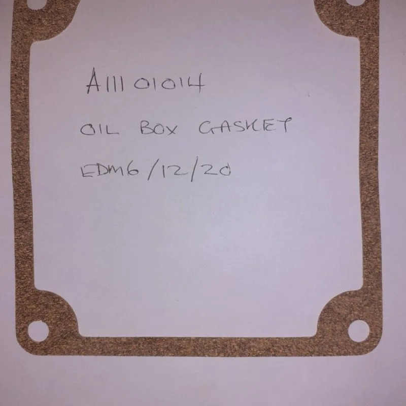 EDM OIL BOX GASKET