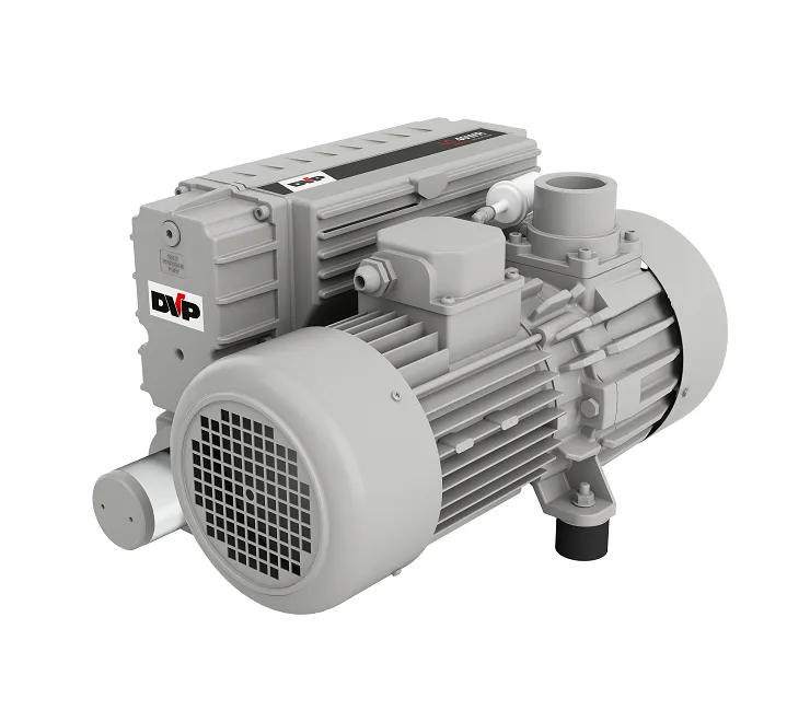 DVP LC 60WR single-stage, oil-lubricated rotary vane vacuum pump built for wet duty, 60 m³/h, supplied by Girovac
