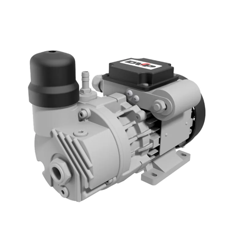 DVP LC 4B single-stage, oil-lubricated rotary vane vacuum pump, 4 m³/h, supplied by Girovac