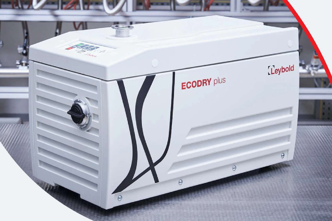 Manufacturer range photograph: ECODRY 25/35 plus. The quoted model is confirmed on its nameplate.