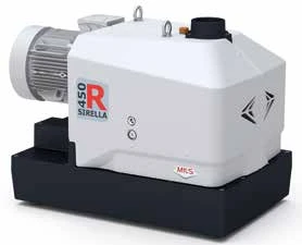 MIL’S manufacturer photograph of the SIRELLA SL450.R dry claw vacuum pump.