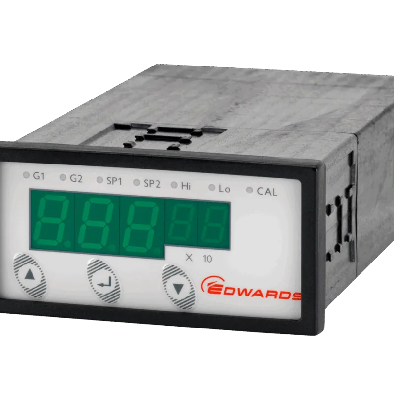 Edwards ADC Active Digital Controller, front and side view