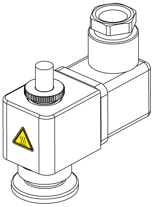 Leybold LEYCON DN10 power-failure venting valve