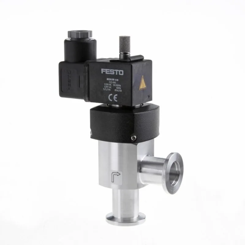 Leybold SECUVAC DN16 ISO-KF safety valve, illustrated reference 215016