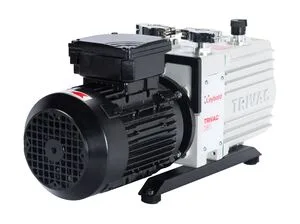 Leybold TRIVAC D 8T manufacturer range illustration; configuration varies