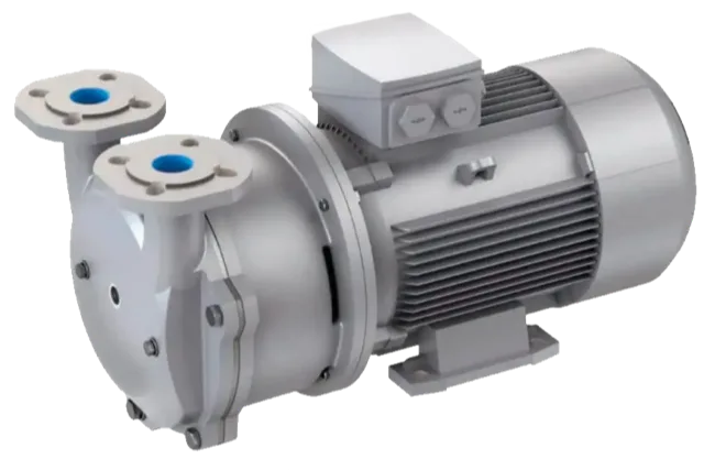 MIL’S ANTIGUA liquid ring vacuum pump with electric motor